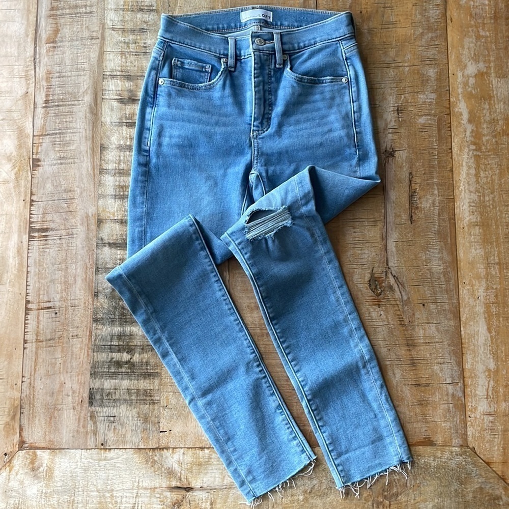 NWOT LOFT women’s jeans size 24(00) - Picture 4 of 11